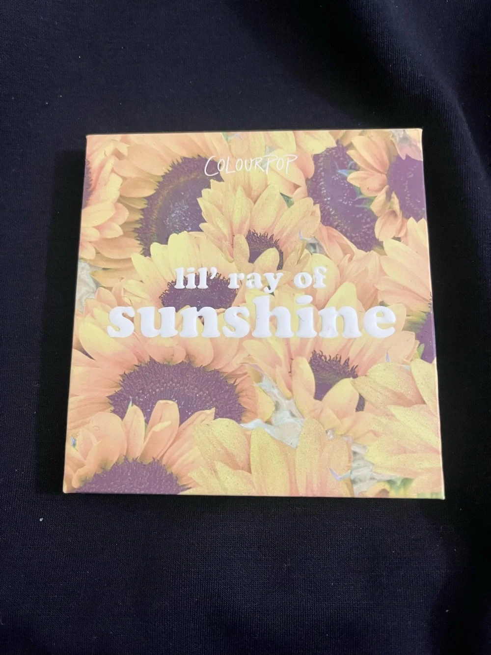 ColourPop Lil' Ray of Sunshine Palette - Sunflower Graphic